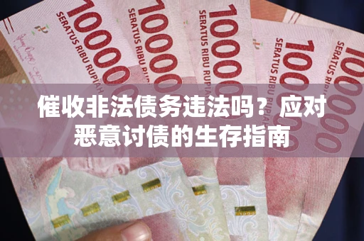 济南催收非法债务违法吗？应对恶意讨债的生存指南