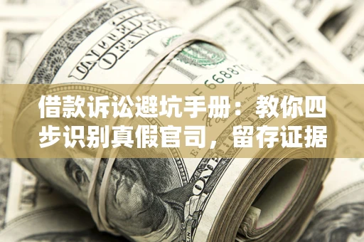 济南借款诉讼避坑手册：教你四步识别真假官司，留存证据不踩雷