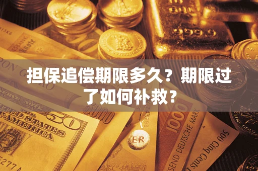济南担保追偿期限多久？期限过了如何补救？