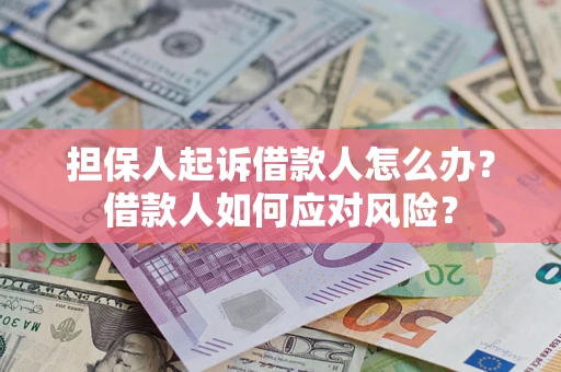 济南担保人起诉借款人怎么办？借款人如何应对风险？
